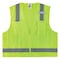 Ergodyne 2XL Lime Economy Surveyors Vest Class 2 - Single Size 8249Z-S - alternate 1